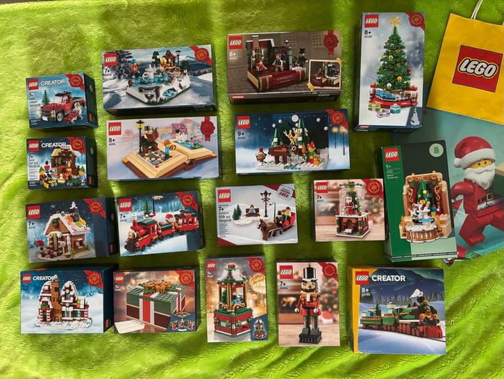 Collectie GWP LEGO Winter Village Kerst Sets - Nieuw!, Kinderen en Baby's, Speelgoed | Duplo en Lego, Nieuw, Lego, Complete set