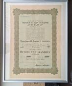 Aandeel 1938 Mijnbouw Mij. "Zuid Bantam" Batavia, Ophalen of Verzenden, Aandeel