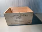 Chateau Olivier Wijnkist - Houten 6-Flessen, Ophalen of Verzenden, Gebruikt, Frankrijk, Champagne