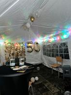 Feesttent en statafel te huur - afsluitbaar, Ophalen, Partytent, 2 meter of meer, Zo goed als nieuw