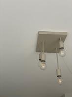 Japandi lamp zand beige, Huis en Inrichting, Lampen | Hanglampen, Ophalen, Zo goed als nieuw, Minder dan 50 cm