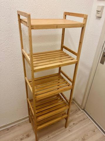 Bamboo Shelf / Stellingkast 5 planken - 45x32x142cm beschikbaar voor biedingen