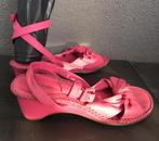 Leuke leren sandaaltjes lamsleer zachte Hispanitas, Hispanitas, Roze, Gedragen, Sandalen of Muiltjes