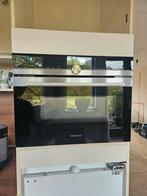 Siemens RVS Combi Magnetron Oven, Gebruikt, Oven met grill, Inbouw, 45 tot 60 cm