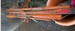 Houten Roeispanen Set - 2m & 245cm - Decoratie/Gebruik, Ophalen, Gebruikt