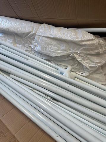 Partytent 3x6 meter - Gebruikt beschikbaar voor biedingen