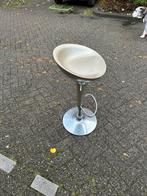 Twee gouden barkrukken met voetsteun, Huis en Inrichting, Barkrukken, Ophalen of Verzenden, Zo goed als nieuw