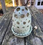 Leuke Aardewerk Tafellamp - vintage retro keramiek design, Huis en Inrichting, Lampen | Tafellampen, Overige materialen, Gebruikt