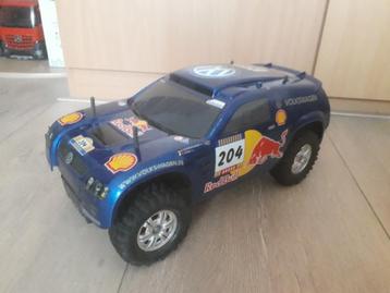 LEUKE TAMIYA VOLKSWAGEN TOUAREG DAKAR RALLEY AUTO CC01 beschikbaar voor biedingen