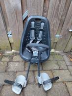 Yepp Fietsstoeltje Voor - Zwart, Fietsen en Brommers, Fietsaccessoires | Fietsstoeltjes, Yepp, Ophalen of Verzenden, Gebruikt