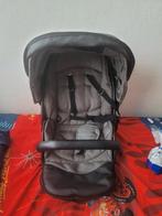 3 delig kinderwagen antraciet, Kinderen en Baby's, Buggy's, Ophalen, Zo goed als nieuw, Overige merken, Regenhoes