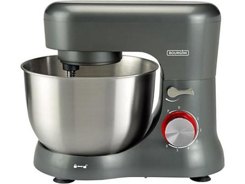 Keukenmachine BOURGINI (Compact Kitchen Chef 4,5L), Witgoed en Apparatuur, Keukenmixers, Zo goed als nieuw, 4 liter of meer, 3 snelheden of meer