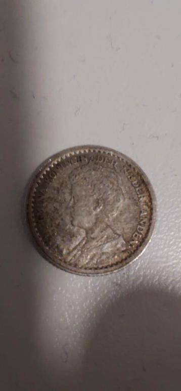 1943 Wilhelmina 10 Cent - Zilver! diverse munten amerikaans  beschikbaar voor biedingen