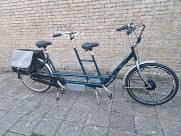 Elektrische tandem opvouwbaar/deelbaar incl. fietsendrager beschikbaar voor biedingen