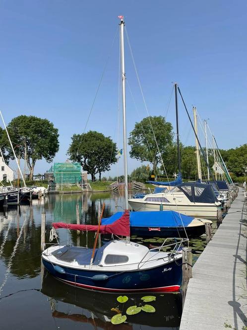 Midget 15 oostzeejol, Watersport en Boten, Kajuitzeilboten en Zeiljachten, Gebruikt, Polyester, Tot 6 meter, Benzine, Ophalen