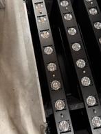 8x showtec sunstrip led in case, Ophalen, Zo goed als nieuw, Licht