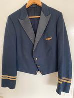 Luchtmacht jas kapitein vlieger met ingeborduurde wing., Ophalen of Verzenden, Luchtmacht, Nederland, Embleem of Badge