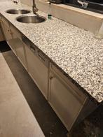 Granieten aanrechtblad, Huis en Inrichting, Ophalen, Gebruikt, Overige kleuren, 150 tot 200 cm