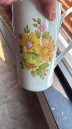 Retro pastel Bavaria Mitterteich koffie servies nieuwstaat, Ophalen of Verzenden, Zo goed als nieuw, Porselein, Overige stijlen