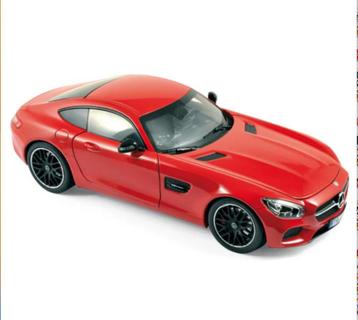 MERCEDES AMG GT 2015 rood schaal 1/18 NOREV ref: 183496 beschikbaar voor biedingen