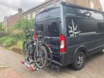Uebler fietsendrager P22S voor op trekhaak, incl oprijgoot, Auto diversen, Ophalen, 2 fietsen, Trekhaakdrager, Brede banden