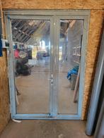 Aluminium Tuindeur Dubbel - 155x214cm, Ophalen, Gebruikt, 120 cm of meer, Buitendeur