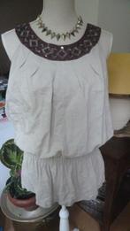 beige top maat L/XL, Beige, Maat 42/44 (L), Ophalen of Verzenden, Zo goed als nieuw