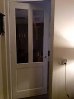 2x binnendeuren met/zonder glas, Doe-het-zelf en Verbouw, Deuren en Horren, Ophalen, Glas, Binnendeur, 215 cm of meer