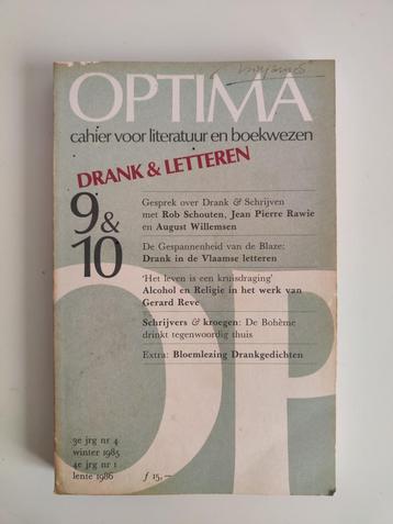 Optima - 9 & 10 - Drank en Letteren beschikbaar voor biedingen