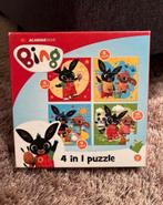 Bing 4-in-1 puzzel, Ophalen of Verzenden, 10 tot 50 stukjes, Zo goed als nieuw, 2 tot 4 jaar