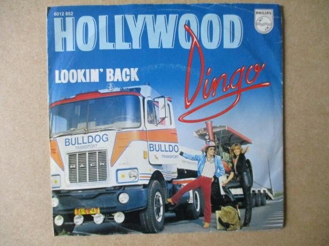 s1727 dingo - hollywood, Ophalen, Gebruikt, Overige genres, 7 inch