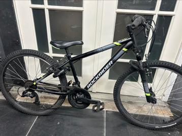 Rockrider st500 kinderfiets mountainbike 24 inch mtb kids 24 beschikbaar voor biedingen