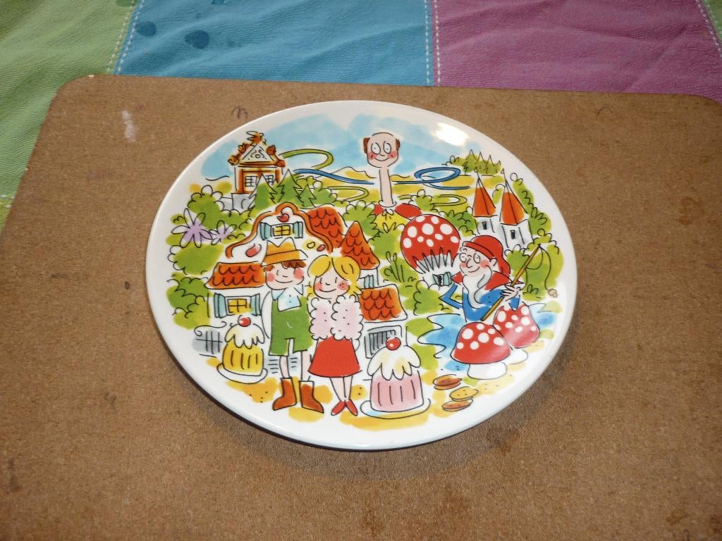 Blond Amsterdam ontbijtbord Efteling erop zeer goede staat, Ophalen of Verzenden, Zo goed als nieuw, Gebruiksvoorwerp