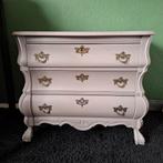 Mooi Grijs Buikkastje, Gebruikt, 3 of 4 laden, Minder dan 100 cm, 25 tot 50 cm