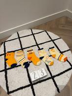 Nieuw 5x oranje geel dino sokken 23 24 25 streep hoge sokken, Kinderen en Baby's, Jongen of Meisje, Nieuw, Ophalen of Verzenden