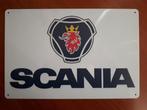 Scania 20x30 cm Reclamebord, Ophalen of Verzenden, Nieuw, Reclamebord