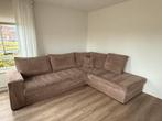 Lounge / hoekbank (2 jaar “oud”), Ophalen, Zo goed als nieuw, Stof