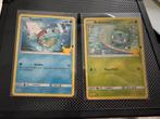 McDonald's 2021 Pokémon Kaarten Squirtle 17 en Bulbasaur 1, Ophalen of Verzenden, Nieuw, Meerdere kaarten