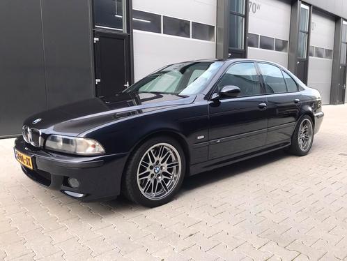 BMW e39 5-Serie 4.9 I M5 1999 Zwart origineel Nederlands, Auto's, BMW, Particulier, 5-Serie, Benzine, Sedan, Handgeschakeld, Origineel Nederlands