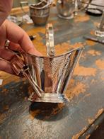 D.E verzilverd suikermandje van Zilverstad, Antiek en Kunst, Antiek | Goud en Zilver, Ophalen of Verzenden