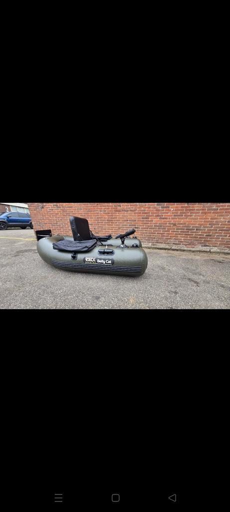 Zeck Belly Cat Dark Green, Watersport en Boten, Hengelsport | Roofvissen, Zo goed als nieuw, Ophalen of Verzenden