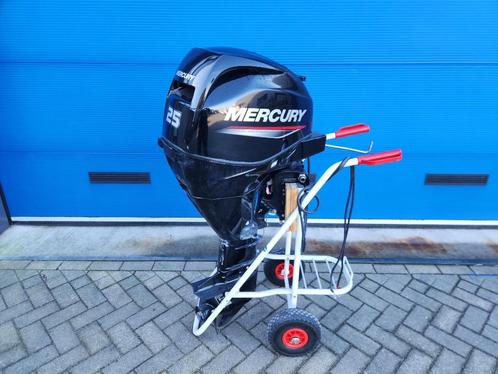 Mercury F25 EL | Occasion | Direct leverbaar, Watersport en Boten, Buiten- en Binnenboordmotoren, Zo goed als nieuw, Benzine, Buitenboordmotor