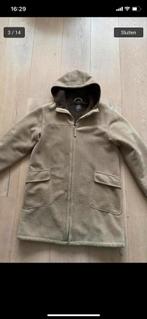 Sandwich jas s m teddy 36 38 nieuwstaat, Kleding | Dames, Maat 38/40 (M), Bruin, Ophalen of Verzenden, Zo goed als nieuw