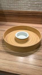 Taco Schaal - Serveer je taco's in stijl!, Huis en Inrichting, Ophalen of Verzenden, Gebruikt, Rond, Hout