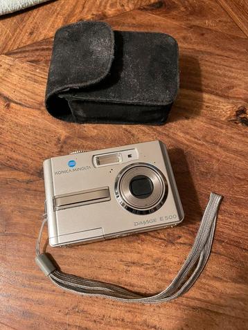 Konica Minolta Dimage E500 compact digitaal beschikbaar voor biedingen