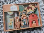 Set houten blokjes boerderij, Ophalen of Verzenden