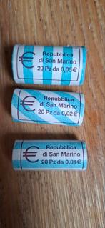 Rolletje 1, 2  en 5 ct. San Marino, Postzegels en Munten, Ophalen of Verzenden, San Marino, 2 euro