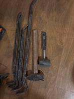 Breekijzers & Hamer Set, Doe-het-zelf en Verbouw, Gereedschap | Handgereedschap, Ophalen of Verzenden, Gebruikt