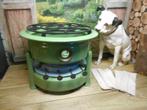 emaille petroleumstel oliestellen in div kleuren, Antiek en Kunst, Ophalen of Verzenden