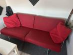 Rode Retro Bank - Tiel, Ophalen, Gebruikt, 150 tot 200 cm, Tweepersoons